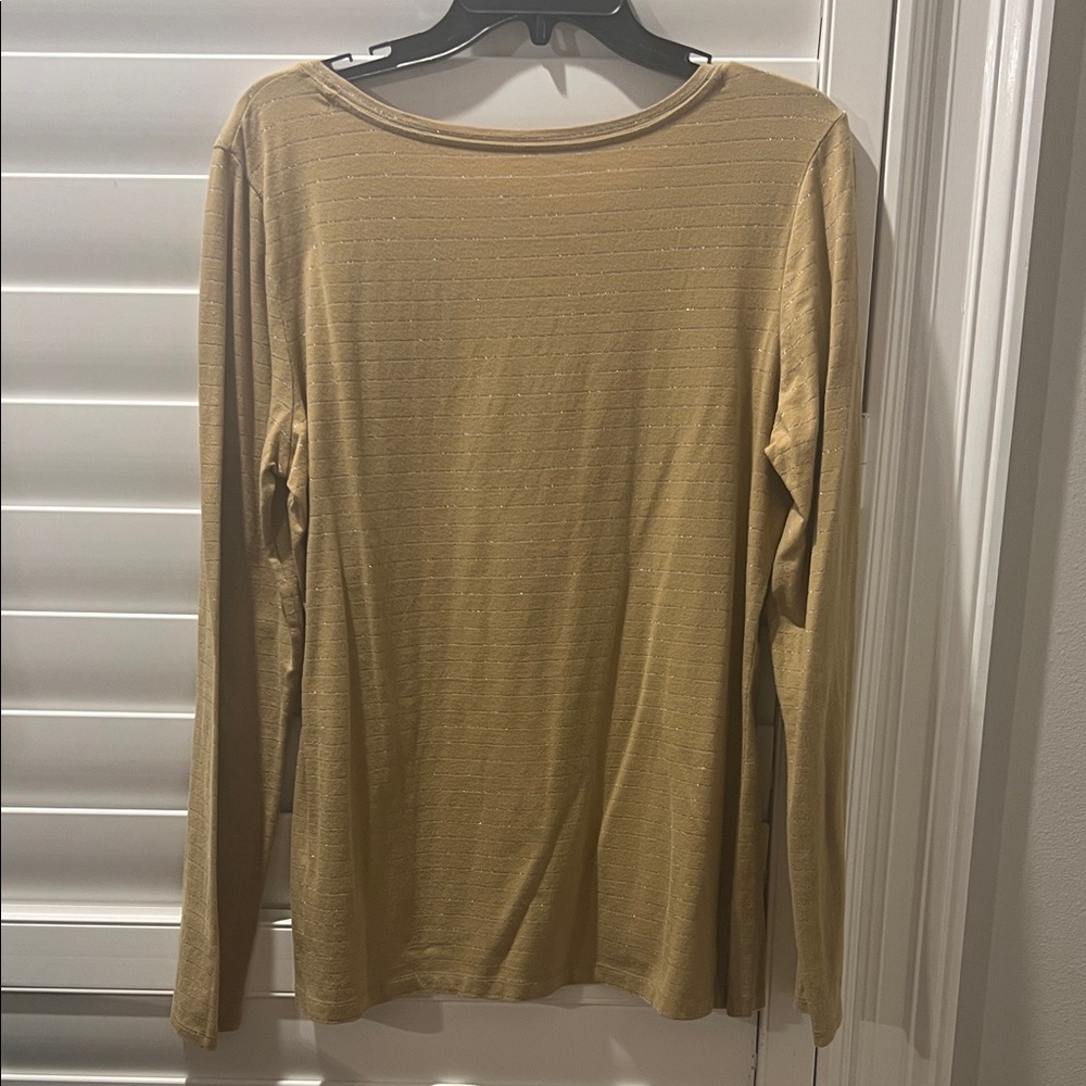 The Limited Gold‎ Long Sleeve Top - Picture 4 of 6